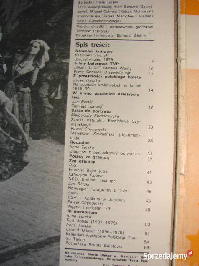 Taniec magazyn 19791982 Pruszcz Gdański