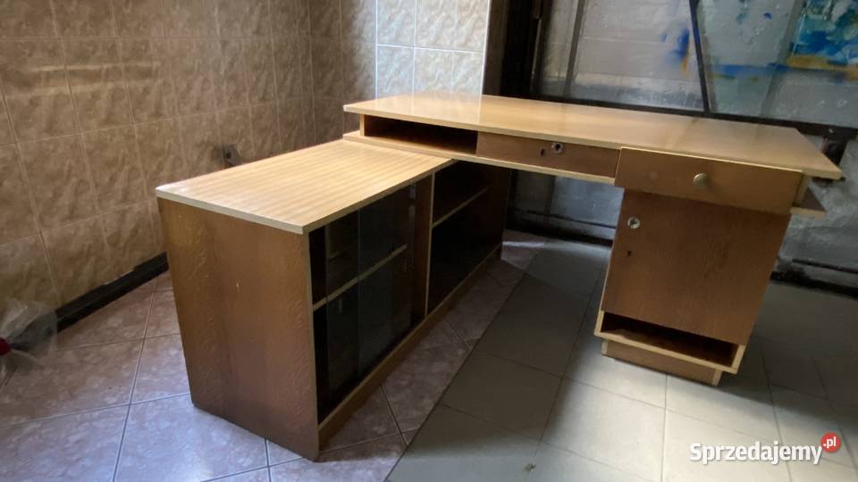 Biurko 3czesciowe z lat 6070 Lublin