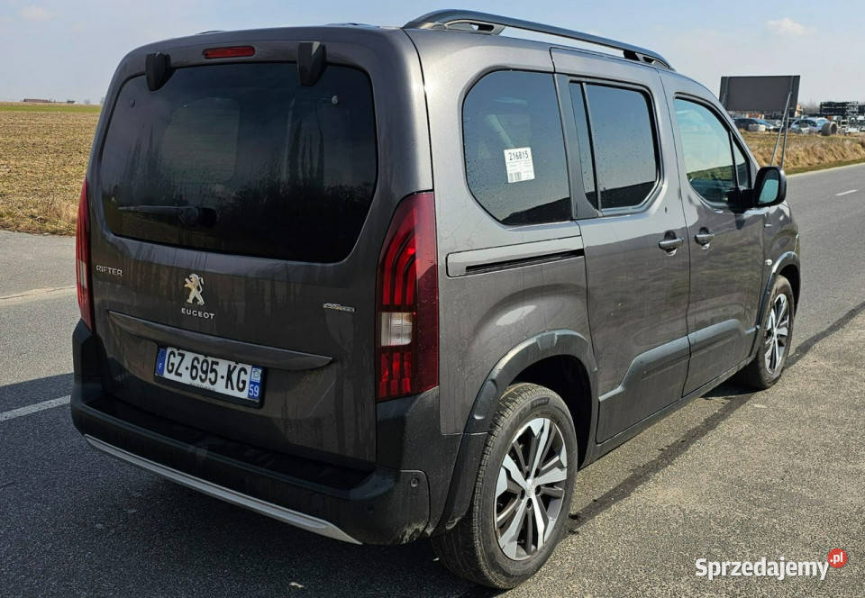 Peugeot RIFTER Automat kamera cofania wielkopolskie Pleszew