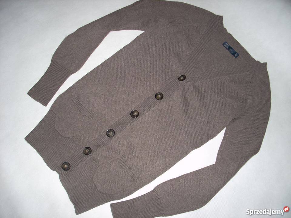 ZARA Sweter ciepły Zapinany 34 36 XS S Nowy Sącz