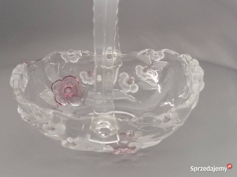 koszyk szklany Walther Glas Łódź sprzedam