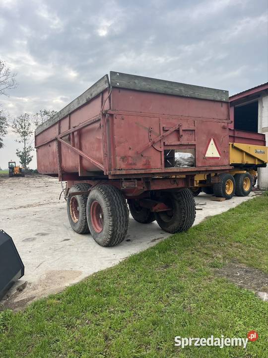 Przyczepa skorupowa 10 ton Wysokie Mazowieckie