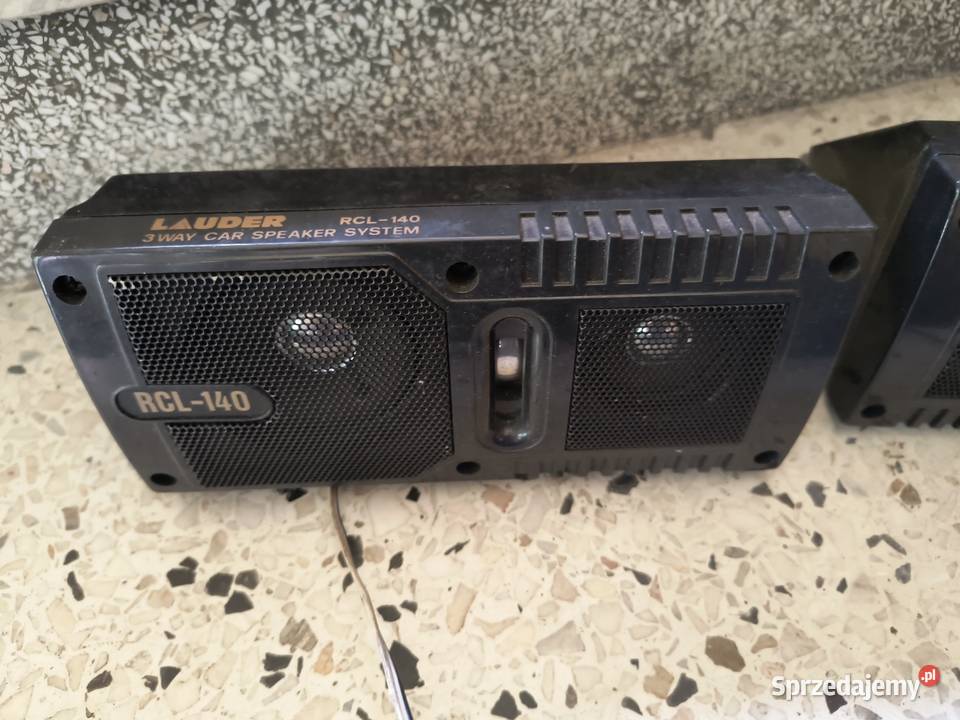 Głosniki samochodowe lata 90