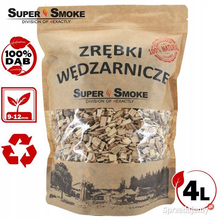 Zrębki Wędzarnicze Super Smoke DĄB KL10 912mm Przybory i części Białystok