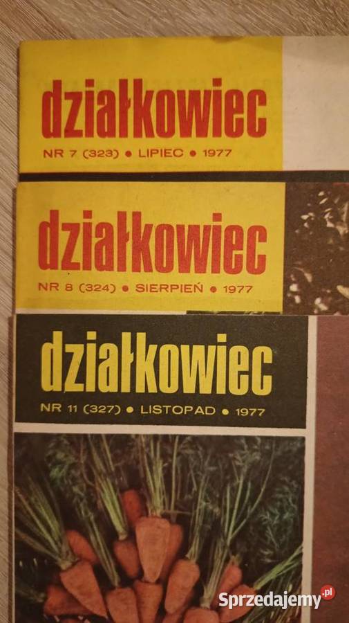 Działkowiec czasopismo PRL
