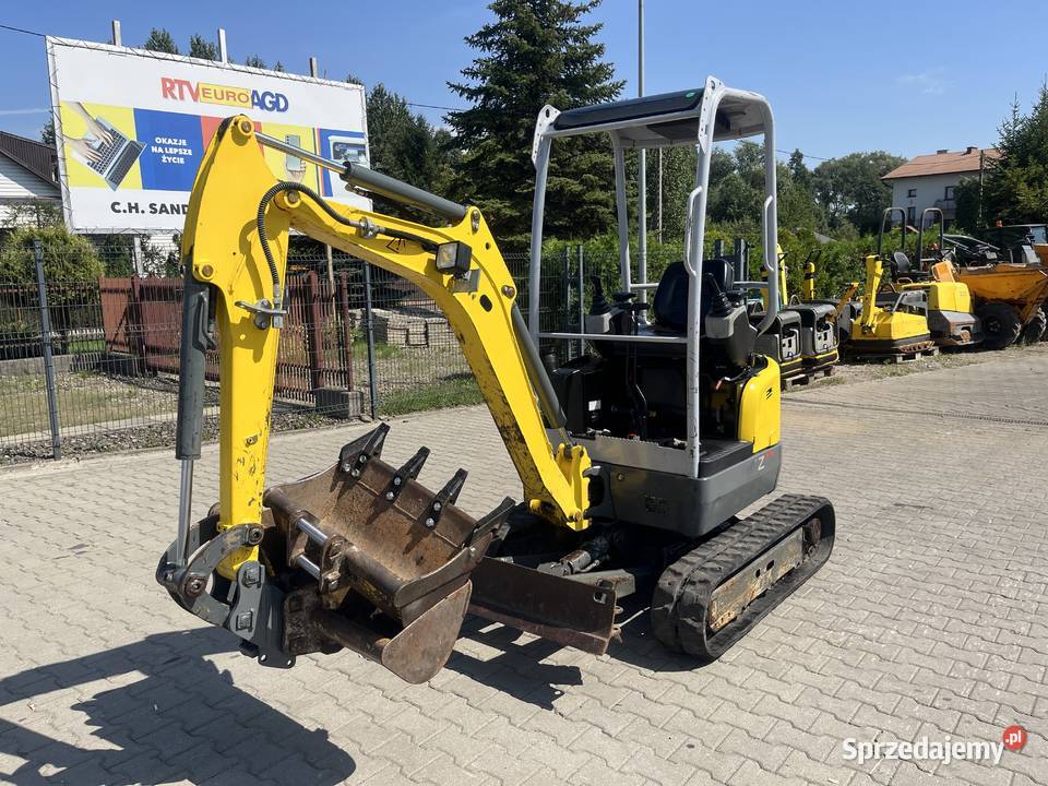 Minikoparka Wacker Neuson 1404 JCB Takeutchi CAT 1339h małopolskie Nowy Sącz sprzedam