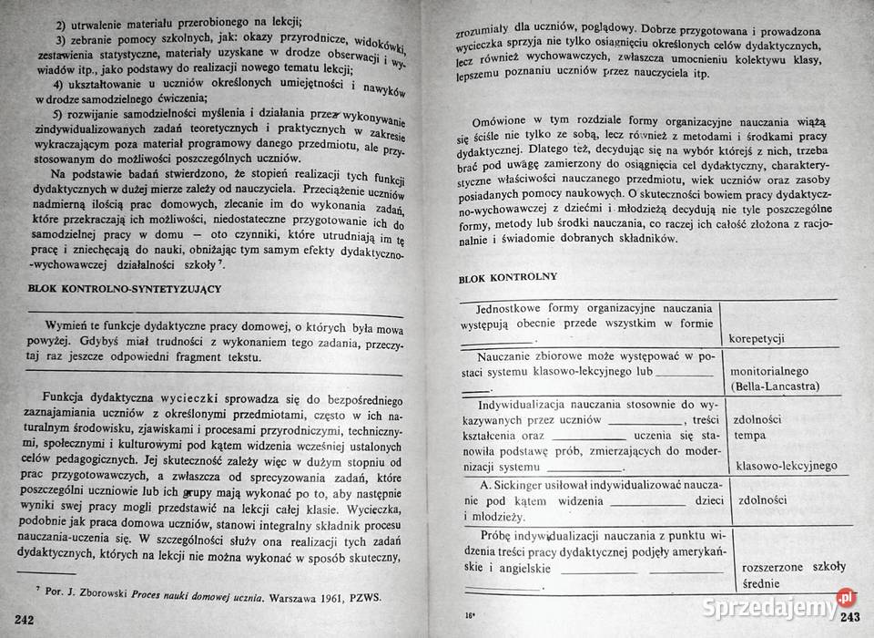 Podstawy dydaktyki ogólnej Czesław Kupisiewicz lubelskie