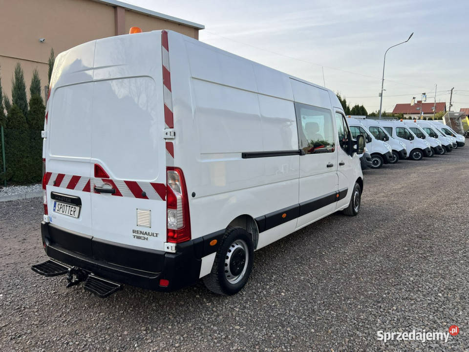 Renault Master L3H2 Brygadówka 7Osób Klima wielofunkcyjna kierownica Opoczno