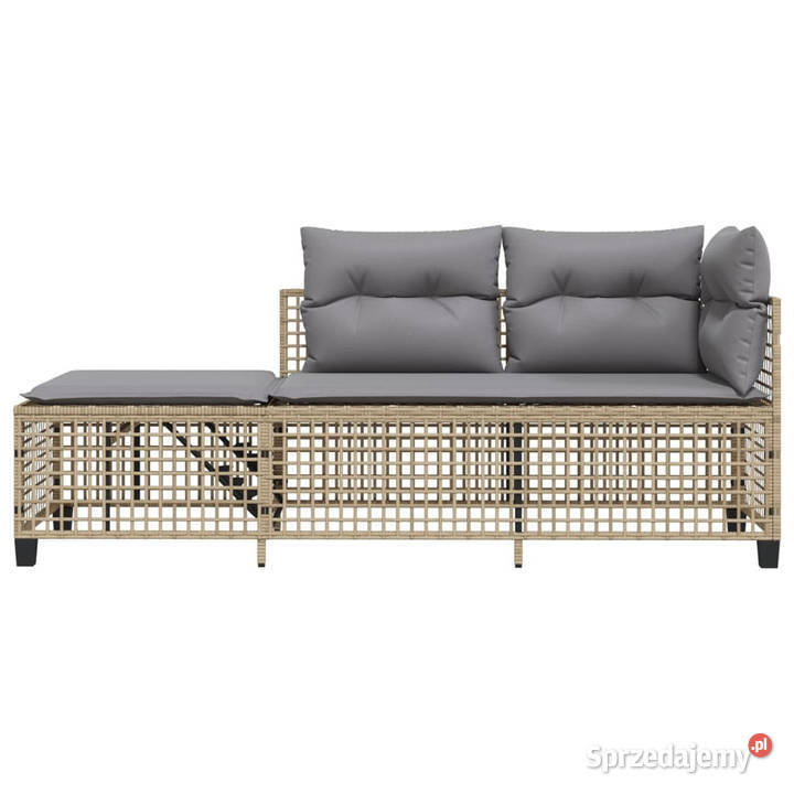 3cz narożna sofa ogrodowa z poduszkami mieszany Warszawa