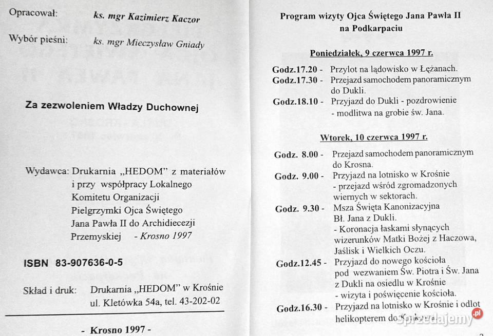 V pielgrzymka Jana Pawła II do ojczyzny Chełm