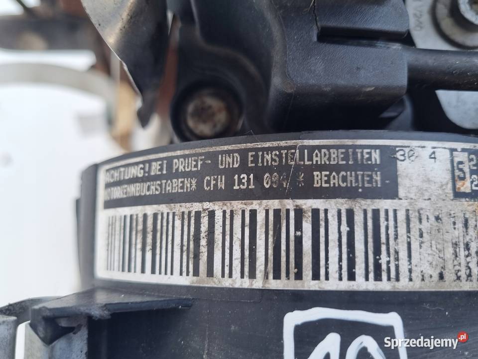 SILNIK KOMPLET VW Polo V 12 TDI 75 CFW CFWA Rudka