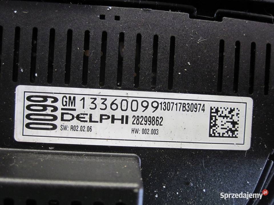 ASTRA J GTC 13r panel radia klimatyzacji Kielce