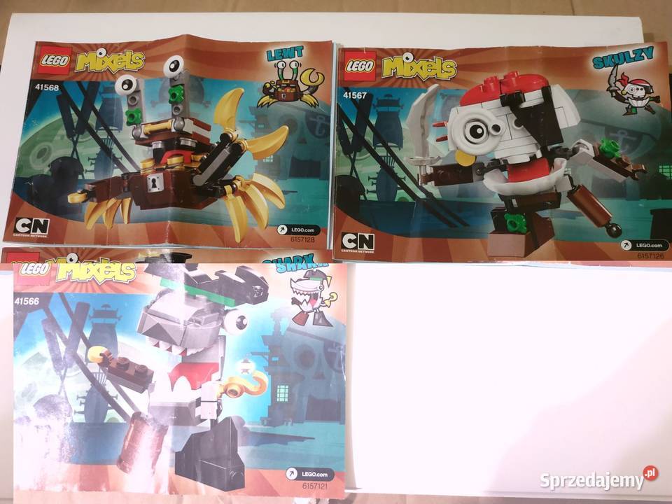 Klocki Lego Mixels 3kpl 41568 41567 41566 Rzeszów sprzedam