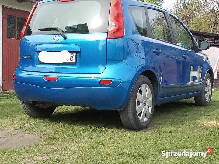Sprzedam Nissan Note Rok produkcji 2007 Końskie sprzedam