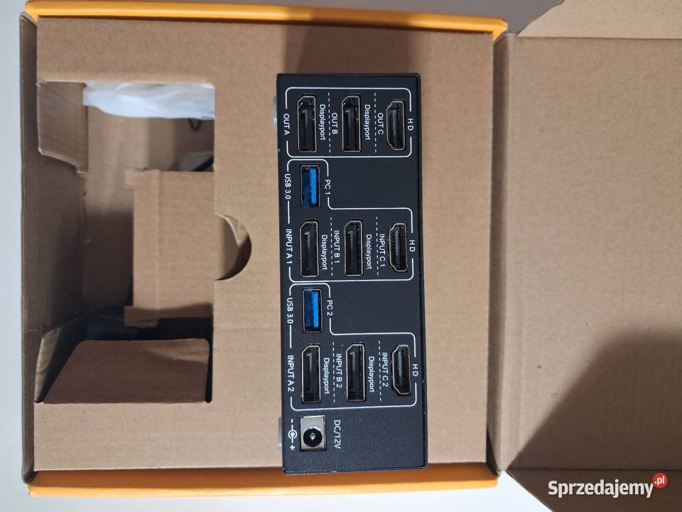 przełącznik KVM Hdmi 2portowy 4K 60 Hz śląskie Częstochowa