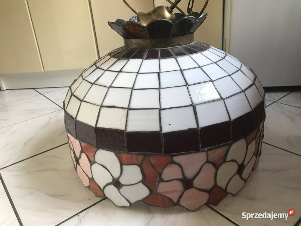 Lampy tiffany antyk stara Strzegom