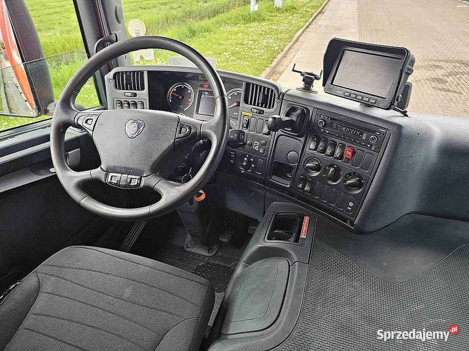 Scania P410 HIAB 258EP5 platforma 8x4 2018 diesel