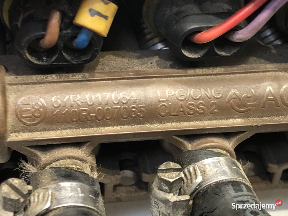 WTRYSKI DO GAZU LPG 67R017064 WTRYSK GAZU GAZOWY osobowe Motoryzacja