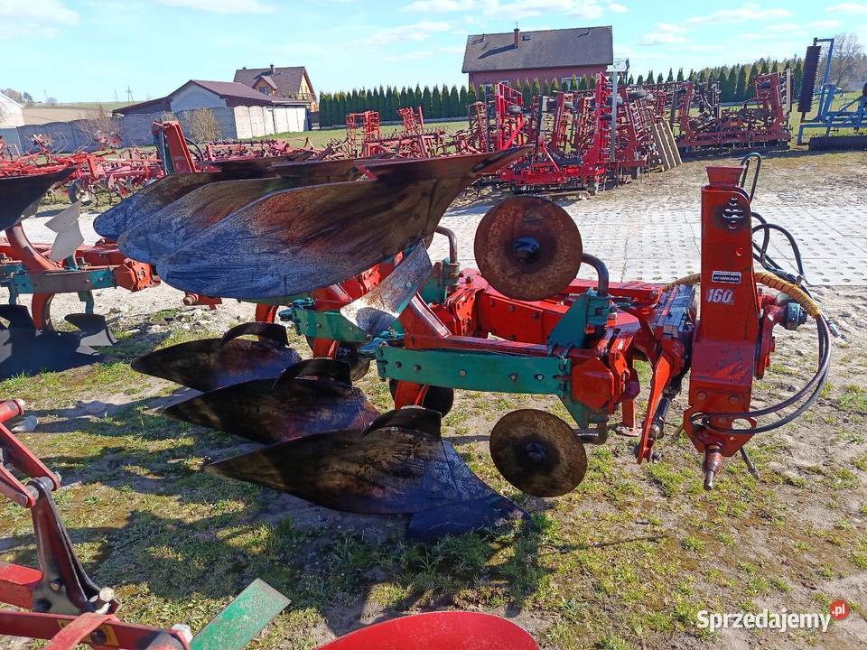 Pług 3 skibowy obrotowy kverneland eg 85vario