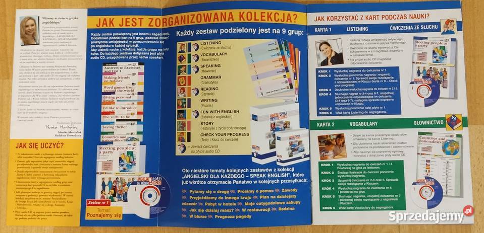 Angielski każdego Speak English Lekcje 191 bez mazowieckie Warszawa sprzedam