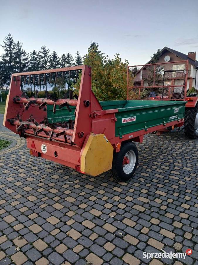 Rozrzutnik obornika Polmot Warfama N226 25 t Lipno