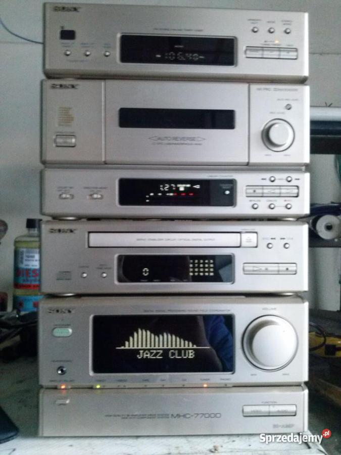 Wieża Sony MHC 7700D lubuskie Zielona Góra sprzedam