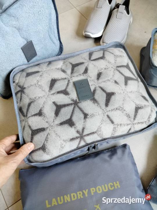 Duże organizery podróżne 6 sztuk pokrowce do Jastrzębie-Zdrój sprzedam