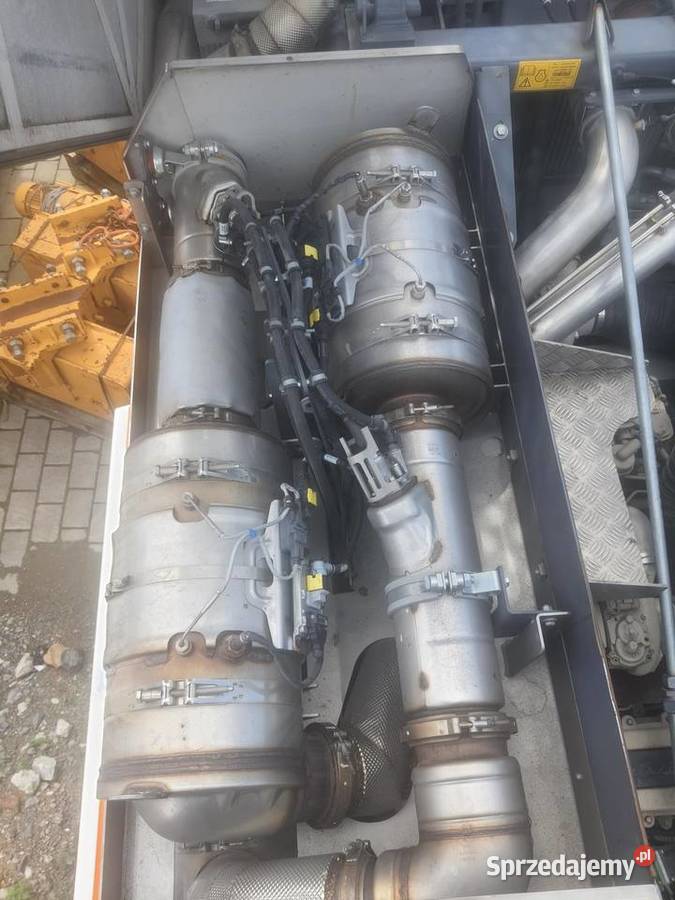 Komatsu usuwanie DPF AdBlue SCR