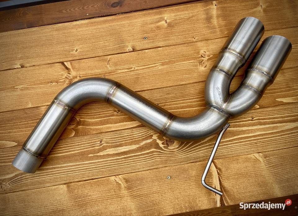 Straight pipe tlumik wydech koncowka Audi a3 8p Łódź