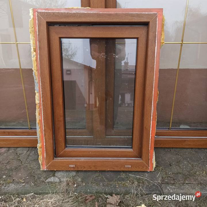 Okna złoty dąb z demontażu Rzeszów sprzedam