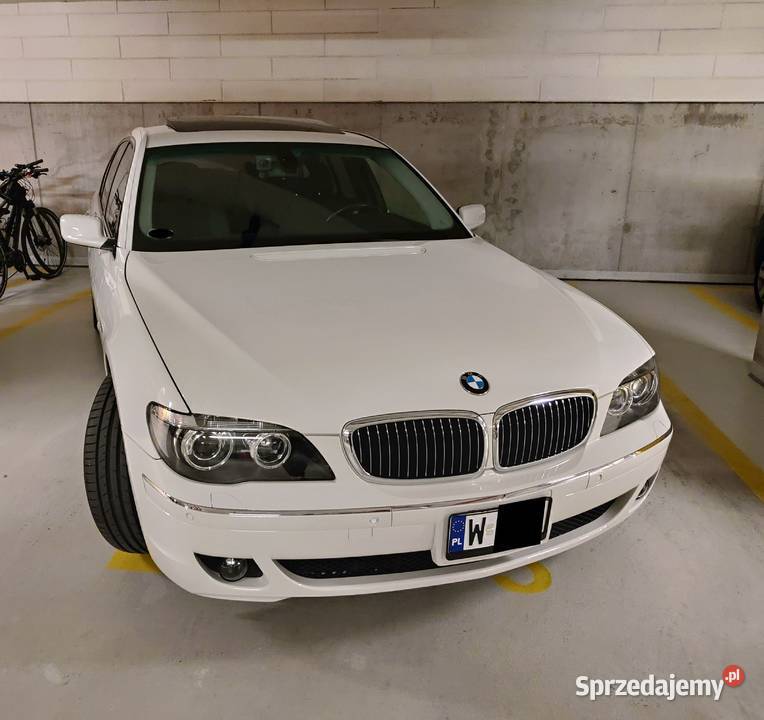 BMW 740i E65 Shadow line wersja krótka z Japonii 39800km mazowieckie Warszawa