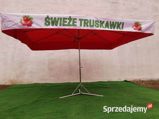 Parasol handlowy 3 x 2 z NADRUKIEM Konradów
