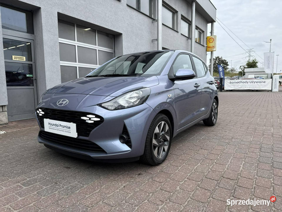 Hyundai i10 12 MPi 79 Automat Salon Serwis ASO czujnik parkowania Motoryzacja