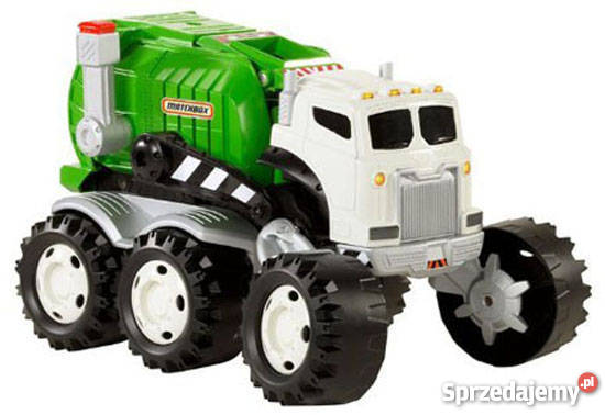 Matchbox Śmieciarka STINKY mówi polsku Szczecin