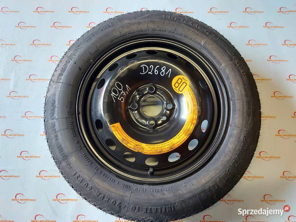 ALFA ROMEO BRAVO III koło dojazdowe 1259015 96M