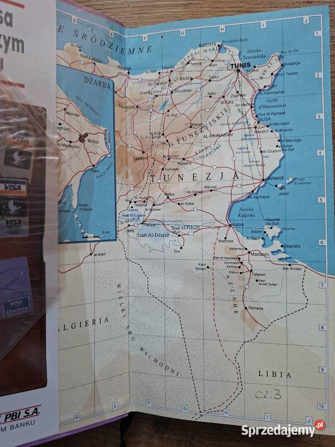 Tunezja przewodnik Pascala miękka z obwolutą małopolskie Kraków