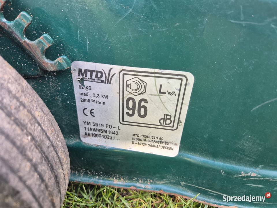 Laweta kosiarki MTD Yard man Elektronika Miechów