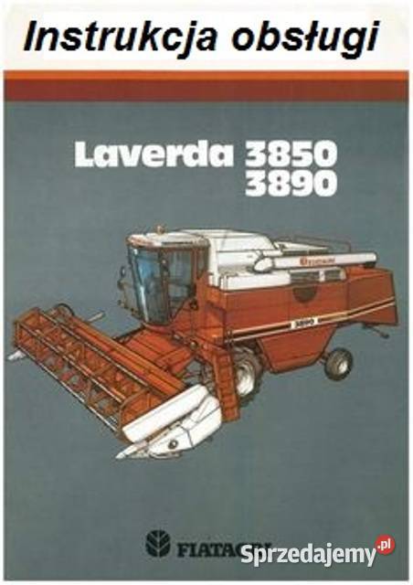 Laverda L627 L626 L625 Instrukcja katalog napraw Szamotuły sprzedam