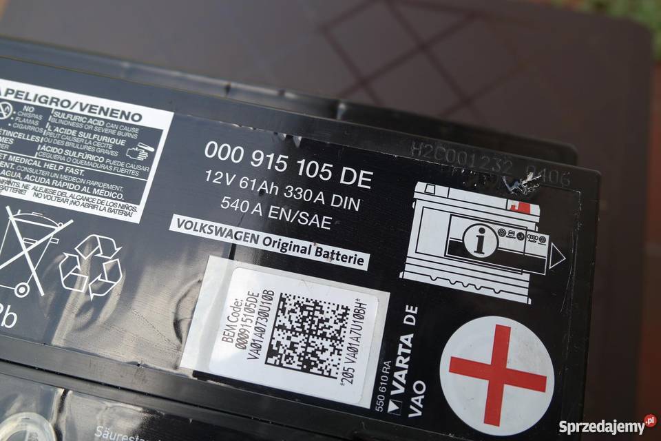 Akumulator oryginalny VWSEATAUDI 44 AH 330A Sulechów