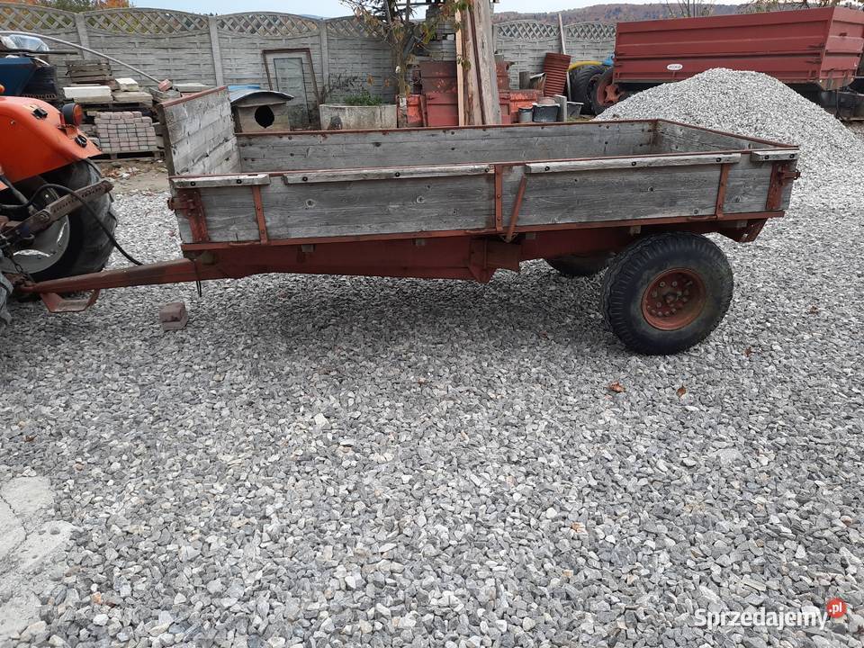 przyczepa jednosiowa wywrotka c 330 t25 Nowa Słupia