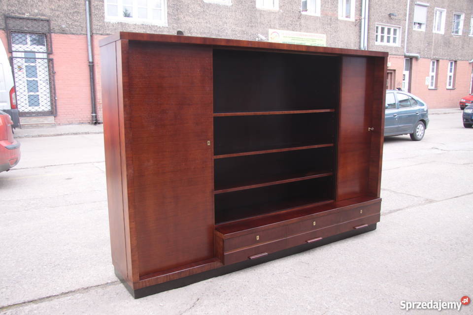 ART DECO komplet gabinetowy z 1920 roku ORYGINAŁ dolnośląskie Wrocław