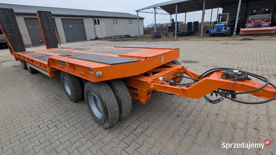 Goldhofer TU4 przyczepa niskopodowoziowa uciąg Lawety