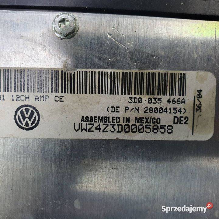 WZMACNIACZ VOLKSWAGEN PHAETON 3D0035466A Lipno
