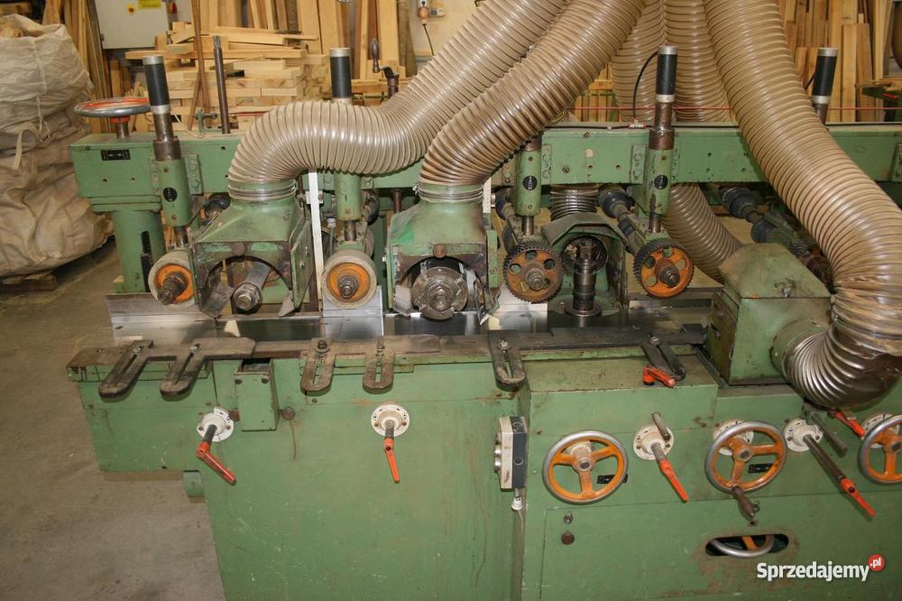 Strugarka czterostronna GUBISCH typ M 1724 Wola Mielecka