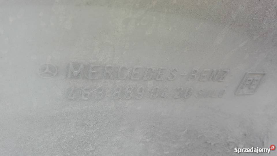 Mercedes g klasa 463 zbiornik płynu spryskiwaczy Kocmyrzów