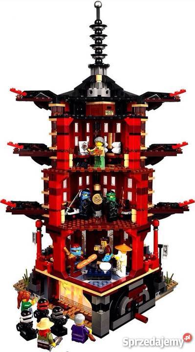 LEGO TEMPLE OF AIRJITZU 70751 KLOCKI Plastik  łódzkie Łódź sprzedam