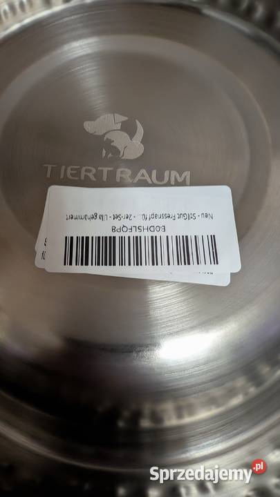 Dwie miski psów aluminiowa duża 30 pojemność 25 śląskie Gliwice