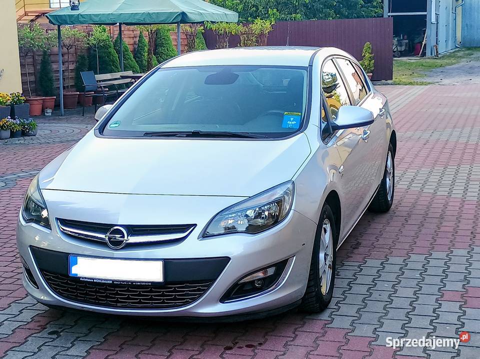 Opel Astra J 14T 140 BENZYNA 2013r przyciemniane szyby