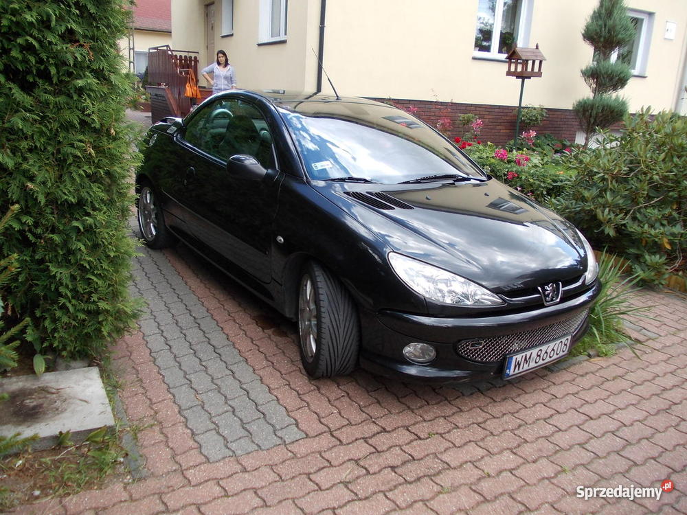 Peugeot 206 cc 16HDI Rcline aluminiowe felgi mazowieckie Warszawa sprzedam