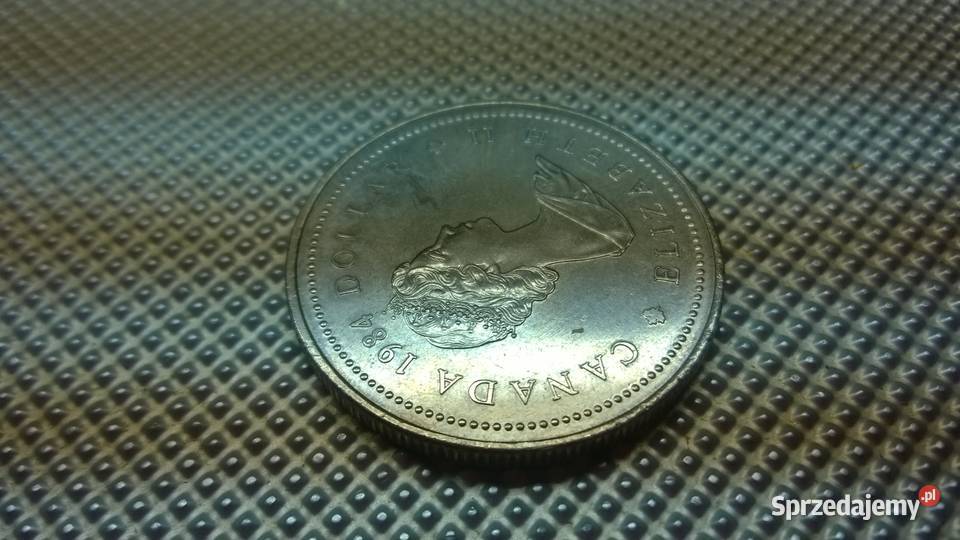 MONETA Kanada 1 dolar 1984 064 Antyki, Sztuka, Kolekcje Warszawa